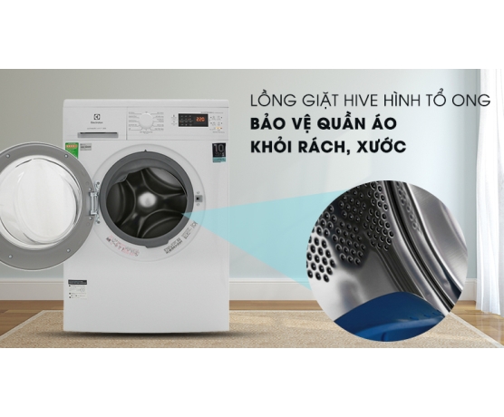MÁY GIẶT ELECTROLUX INVERTER 8 KG EWF8025DGWA
