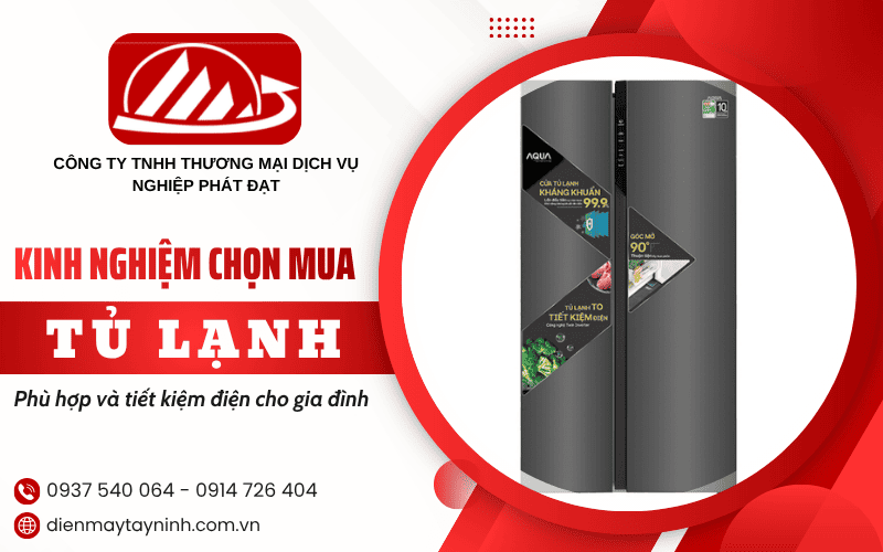 kinh nghiệm chọn mua tủ lạnh