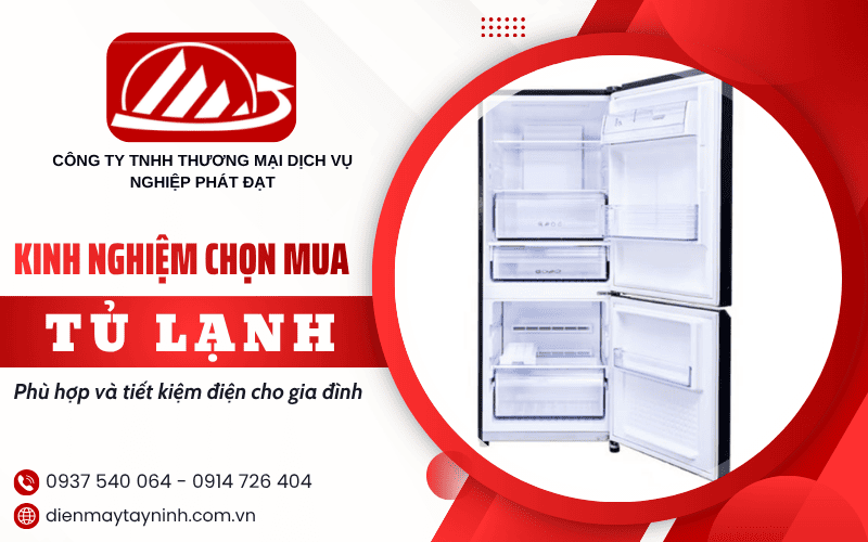 kinh nghiệm chọn mua tủ lạnh