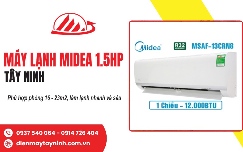 máy lạnh Midea 1.5HP Tây Ninh