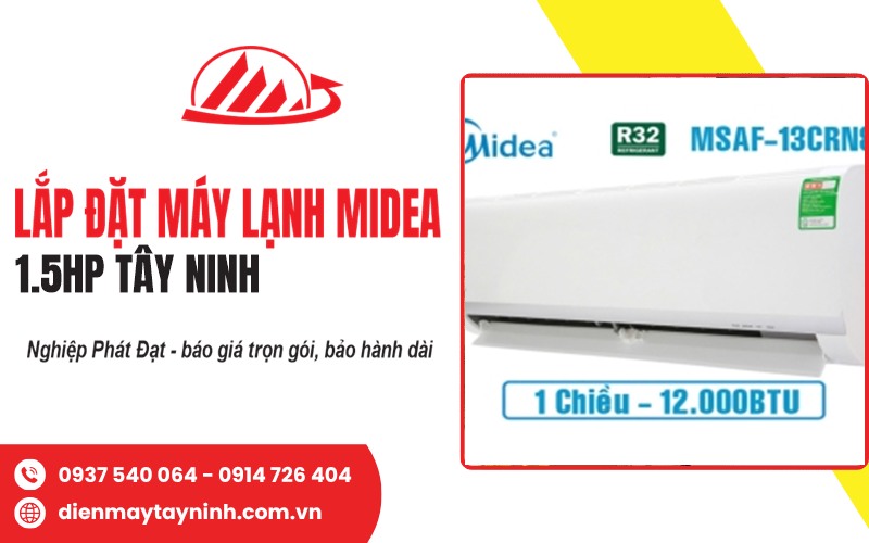 máy lạnh Midea 1.5HP Tây Ninh