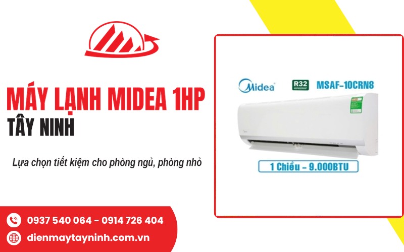 máy lạnh Midea 1HP Tây Ninh
