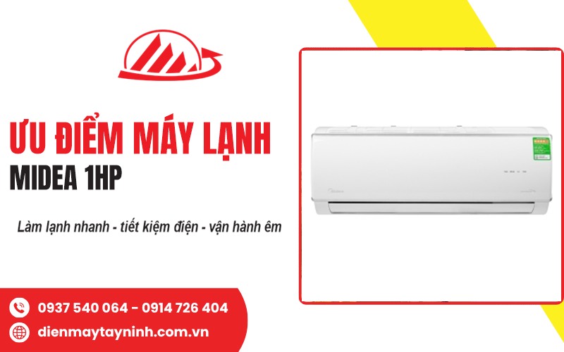 máy lạnh Midea 1HP Tây Ninh