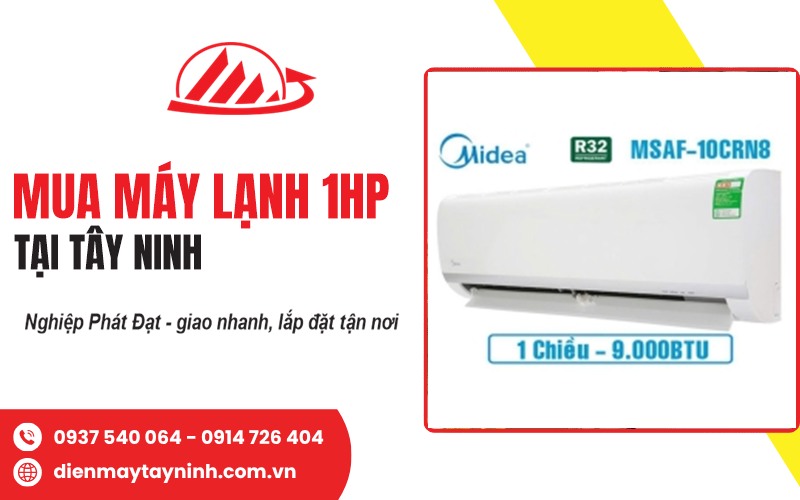 máy lạnh Midea 1HP Tây Ninh
